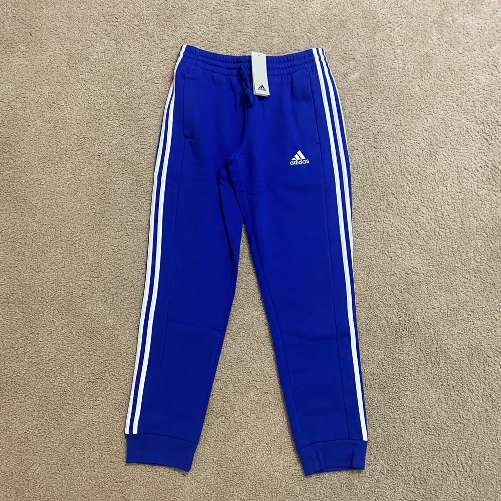 adidas Essentials Tracksuit Mens Authentic 2 Piece Set Sweatsuit New Size 2XL - Picture 6 of 10